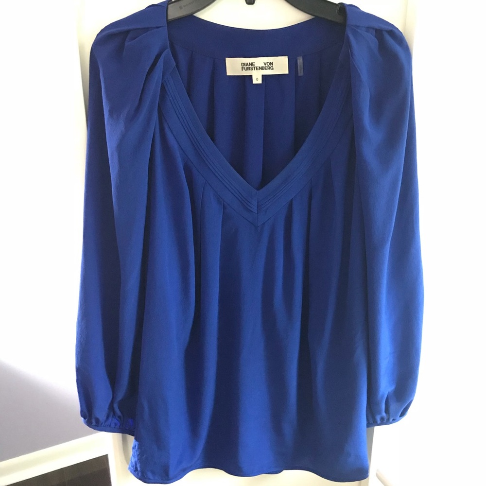 DVF Silk Blouse